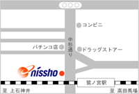 鷺ノ宮店地図